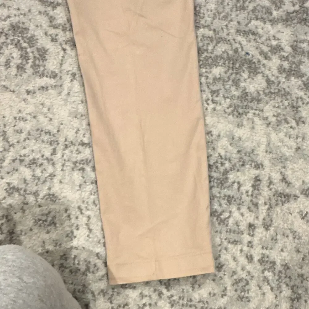 Berwich Italy Beige Stretch Pleated Chino Pants Men’s EU 48 US 32 Made in Italy